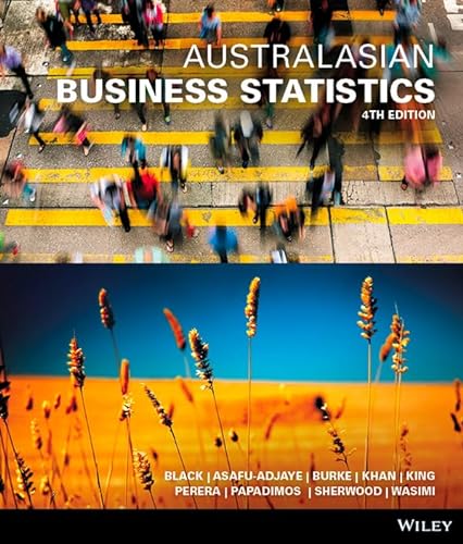 9780730312932: Australasian Business Statistics