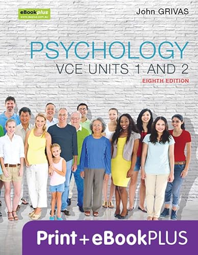 Beispielbild fr Psychology VCE Units 1 and 2 8E and eBookPLUS zum Verkauf von Reuseabook