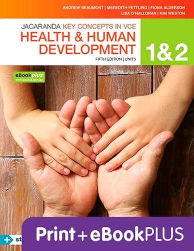 Beispielbild fr Key Concepts VCE Health and Human Development Units 1and2 5E Ebk and Print+s/On zum Verkauf von Reuseabook