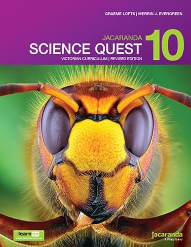 Imagen de archivo de Jacaranda Science Quest 10 for Victoria Australian Curriculum 1e (revised) learnON and print a la venta por Reuseabook