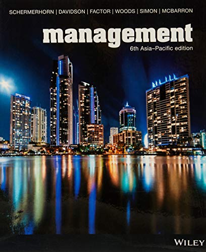 9780730350682: Management 6th Asia-Pacific Edition Print On Demand (Black & White)