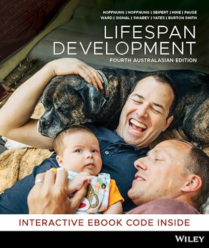 9780730363484: Lifespan Development, 4th Australasian Edition