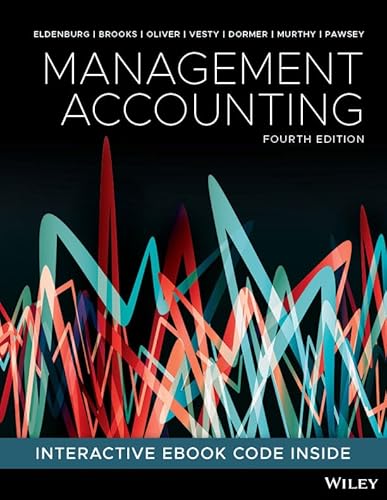Beispielbild fr Management Accounting, 4th Edition zum Verkauf von Better World Books