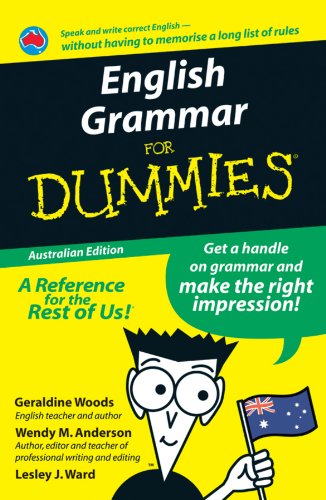 Imagen de archivo de English Grammar for Dummies [ Australian Edition ] a la venta por Books@Ruawai
