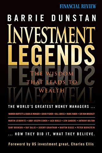 Imagen de archivo de Investment Legends: The Wisdom that Leads to Wealth a la venta por MusicMagpie
