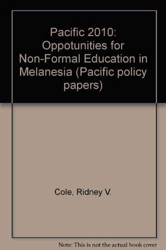 Stock image for Opportunities for Non-Formal Education (Pacific policy paper) for sale by Zubal-Books, Since 1961