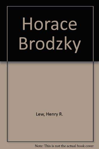 Stock image for Horace Brodzky for sale by C.P. Collins Booksellers