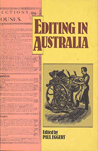 Stock image for Editing in Australia (Occasional Paper No. 17) for sale by Riverby Books