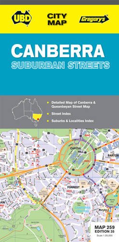 Canberra Suburban Streets (9780731927302) by Universal Publishers Pty Ltd