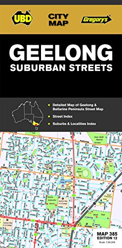 Beispielbild fr Geelong Suburban Streets 1 : 30 000 (City Map) zum Verkauf von medimops