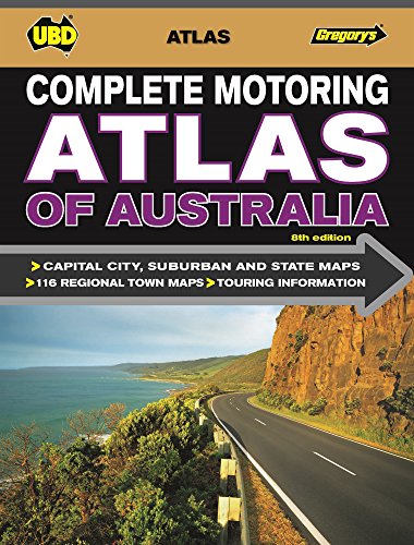 Beispielbild fr Complete Motoring Atlas of Australia 8th ed zum Verkauf von Le Monde de Kamlia