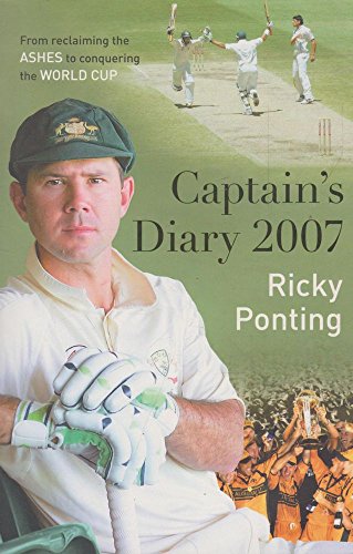 Stock image for Ricky Pontings Captains Diary for sale by WorldofBooks