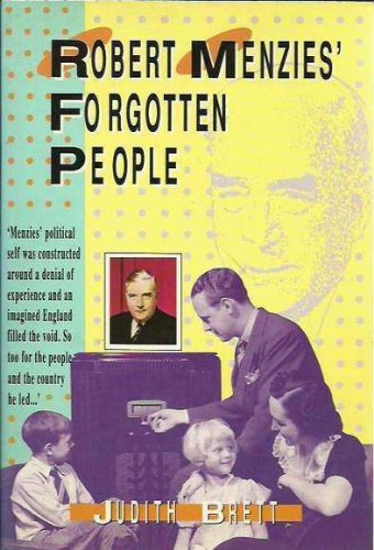 9780732907617: Robert Menzies' forgotten people
