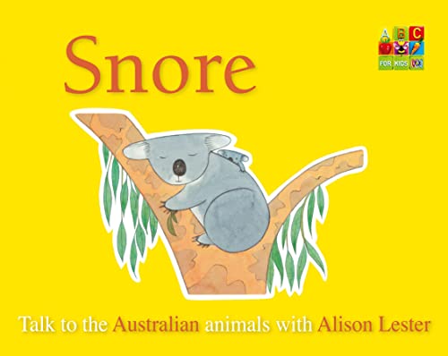 Stock image for Snore (Talk to the Animals) for sale by AwesomeBooks