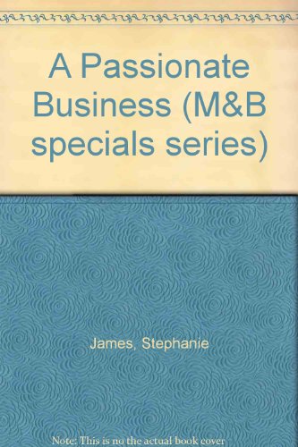 9780733522529: A Passionate Business (M&B specials series)