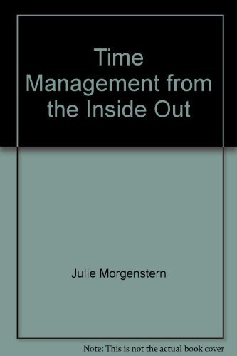 9780733619984: Time Management from the Inside Out