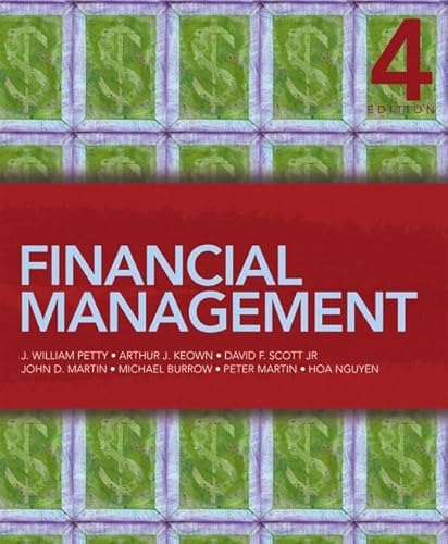 Financial Management (9780733971426) by Petty II, J. WILLIAM