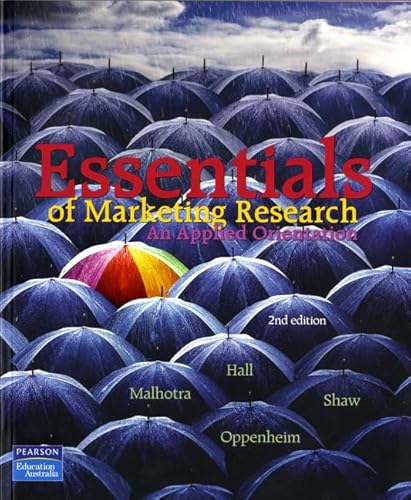Essentials of Marketing Research (9780733984211) by Malhotra, Naresh K.