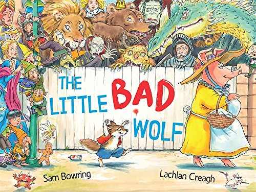 Imagen de archivo de The Little Bad Wolf: From the bestselling illustrator of Wombat Went A' Walking a la venta por WorldofBooks