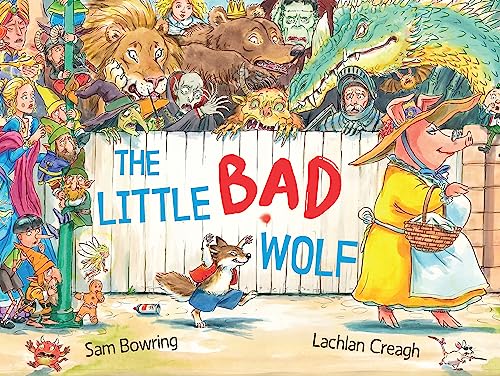 Stock image for The Little Bad Wolf: From the bestselling illustrator of Wombat Went A' Walking for sale by WorldofBooks