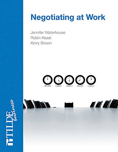 Stock image for Negotiating at Work for sale by Revaluation Books