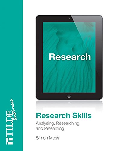 Imagen de archivo de Research Skills: Analysing, Researching and Presenting (Tilde Business) a la venta por HPB-Red
