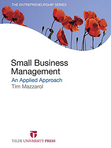 Beispielbild fr Small Business Management: An Applied Approach zum Verkauf von Ammareal