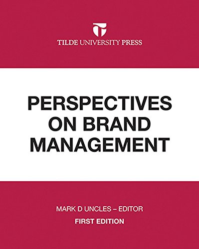 Beispielbild fr Perspectives on Brand Management zum Verkauf von AwesomeBooks