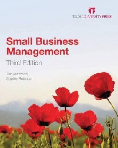 Beispielbild fr Small Business Management zum Verkauf von Books From California