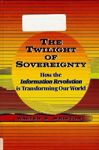 Stock image for The Twilight of Sovereignty for sale by ThriftBooks-Dallas