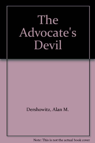 9780735100664: The Advocate's Devil