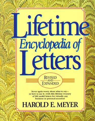 Beispielbild fr Lifetime Encyclopedia of Letters zum Verkauf von Better World Books: West