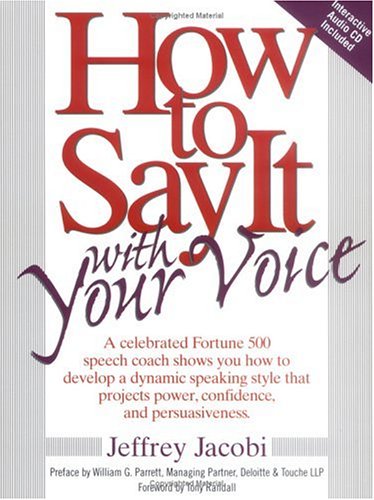 Beispielbild fr How to Say It with Your Voice zum Verkauf von Wonder Book