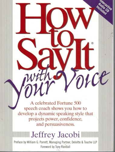 Stock image for How to Say It with Your Voice for sale by SecondSale