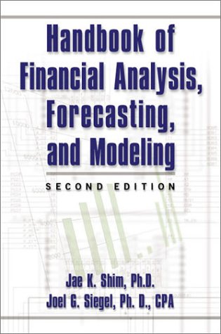 Stock image for Handbook of Financial Analysis, Forecasting and Modeling for sale by Better World Books