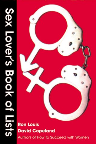 Stock image for Sex Lover's Book of Lists for sale by Wonder Book