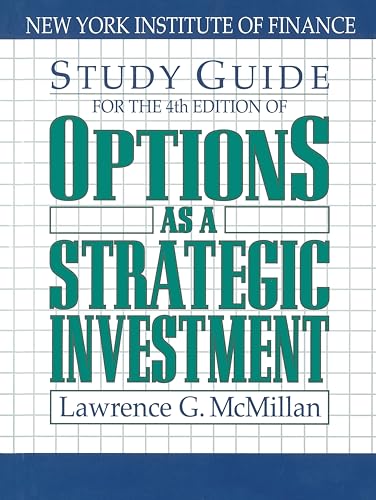 Imagen de archivo de Options As a Strategic Investment (4th Edition Study Guide) a la venta por Ergodebooks