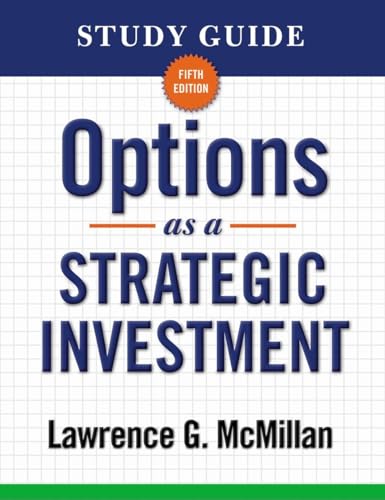 Imagen de archivo de Study Guide for Options as a Strategic Investment 5th Edition a la venta por Book Deals