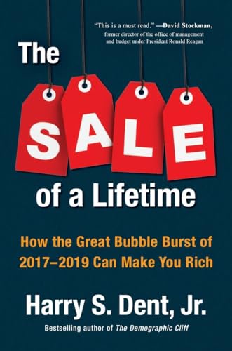 Stock image for The Sale of a Lifetime : How the Great Bubble Burst of 2017-2019 Can Make You Rich for sale by Better World Books
