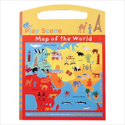 9780735308985: Map of the World Play Scene (Travel Round the World)