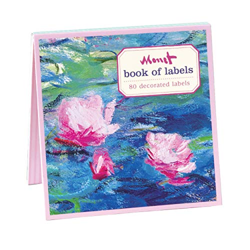 Imagen de archivo de Galison Monet Waterlilies Book of Labels, Multi-color (30368) a la venta por Books From California