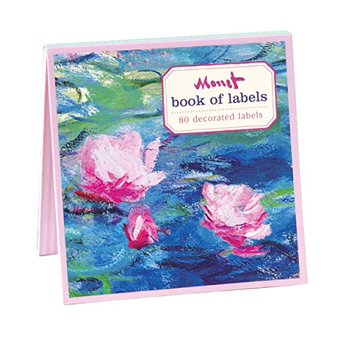 Stock image for Galison Monet Waterlilies Book of Labels, Multi-color (30368) for sale by Books From California