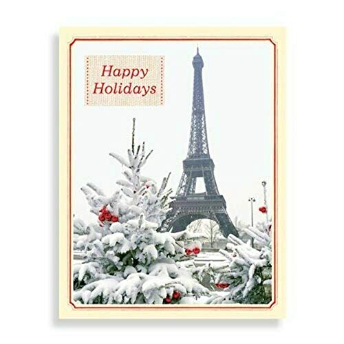 Stock image for Parisian Winter Boxed Draw Holiday Notecards for sale by 8trax Media