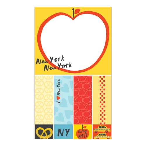 9780735332133: Galison The Big Apple NYC Mini Sticky Notes (32133)