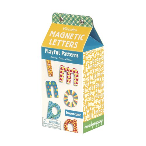 9780735333451: Playful Patterns Wooden Magnetic Letters: lowercase