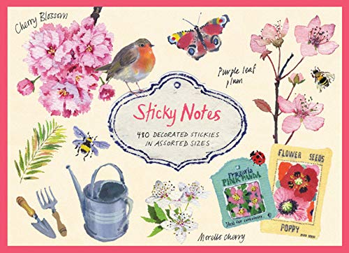 9780735333727: Galison Cherry Blossom Garden Sticky Notes (9780735333727)
