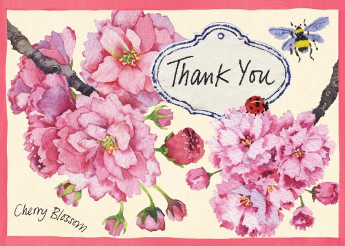 Beispielbild fr Cherry Blossom Garden Parcel Thank You Notes zum Verkauf von Books From California