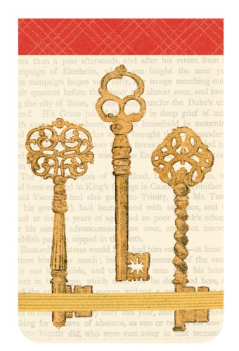 Vintage Keys Mini Journal (9780735334120) by Galison