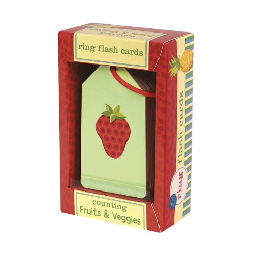 9780735334182: Counting Fruits & Veggies ring flash cards