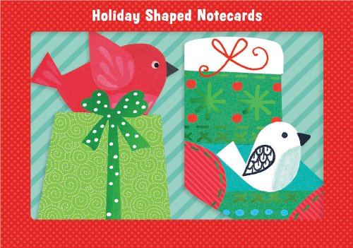 9780735334847: Shaped Notecards: Bird & Stocking